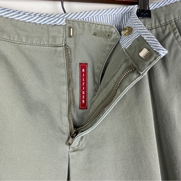 Tommy Hilfiger Cotton Capris Women's 8 Light Gray - Picture 7 of 9